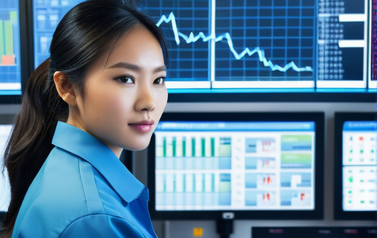 전기분야의 최신 기술 인증 - **Prompt: Industrial Automation Engineer in a Modern Vietnamese Factory Control Room**
A highly ...
