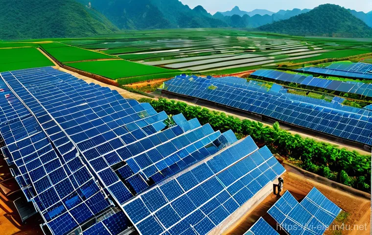 전기공사기사와 전력 공급 네트워크 - **Prompt 2: Vietnam's Green Energy Future with Integrated Renewables**
    A breathtaking panoramic ...
